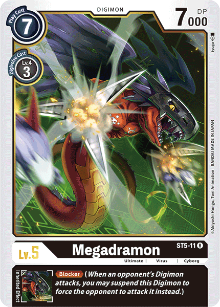 ST5-11R Megadramon - Volution Cards and Collectables