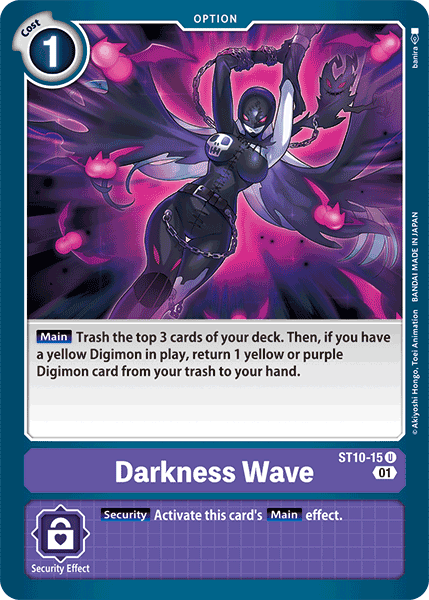 ST10-15UC Darkness Wave - Volution Cards and Collectables