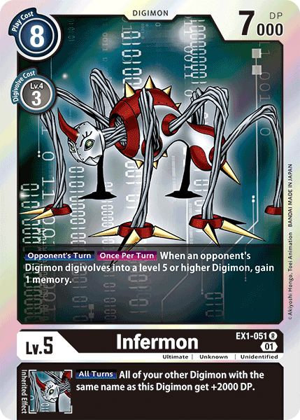 EX1-051R Infermon - Volution Cards and Collectables