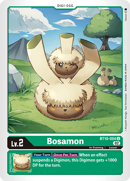 BT10-004UC Bosamon - Volution Cards and Collectables