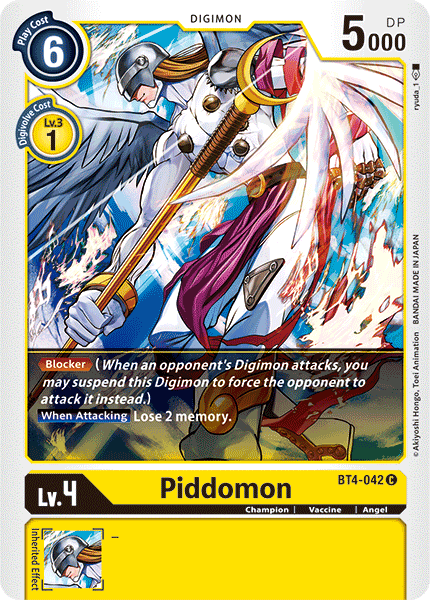 BT4-042C Piddomon - Volution Cards and Collectables