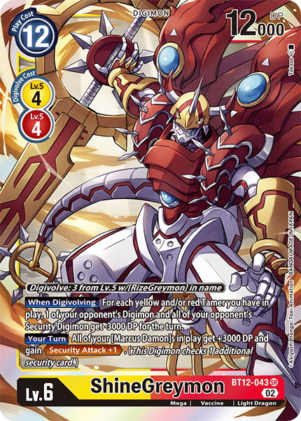 BT12-043SR ShineGreymon