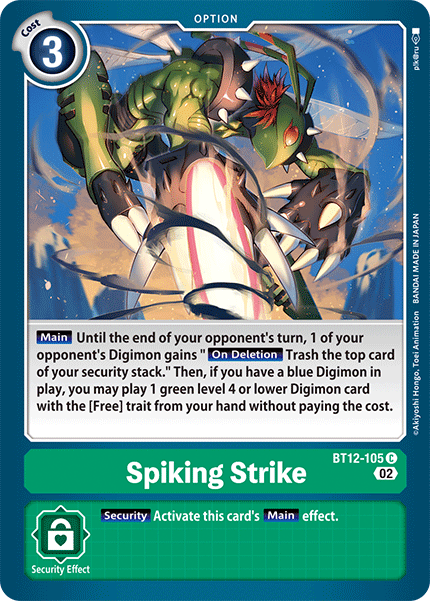 BT12-105C Spiking Strike