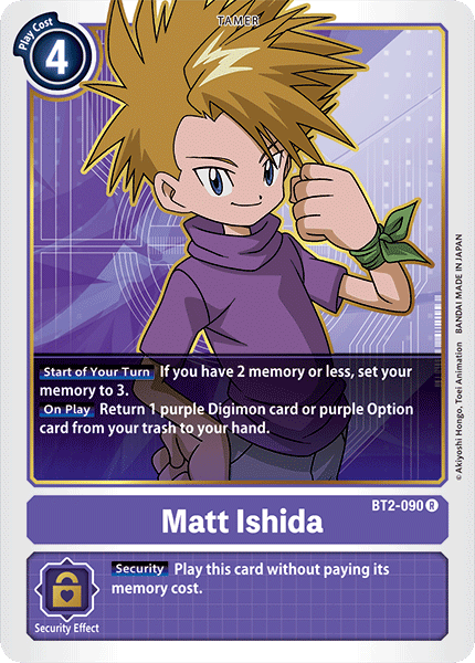 BT2-090R Matt Ishida - Volution Cards and Collectables