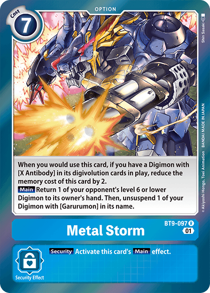 BT9-097R Metal Storm - Volution Cards and Collectables