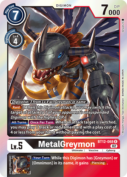 BT12-068R MetalGreymon