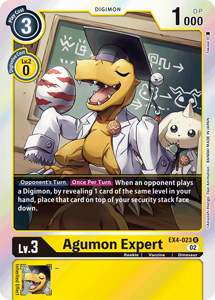 EX4-023C Agumon Expert