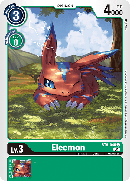 BT9-045C Elecmon - Volution Cards and Collectables