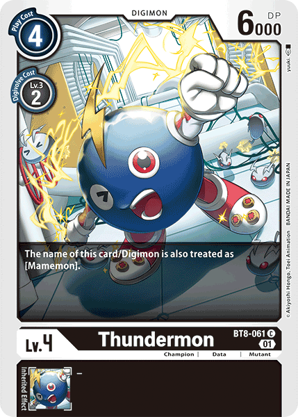 BT8-061C Thundermon - Volution Cards and Collectables