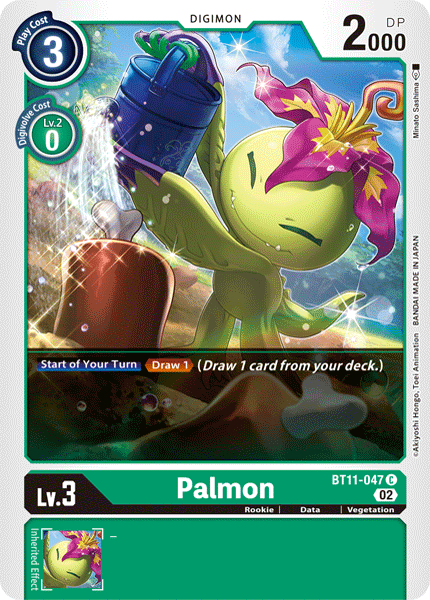 BT11-047C Palmon - Volution Cards and Collectables