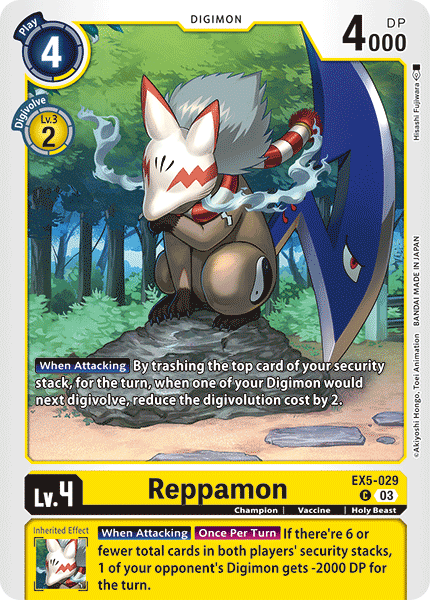 EX5-029C Reppamon