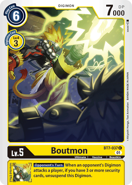 BT7-037C Boutmon - Volution Cards and Collectables