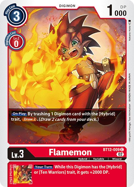 BT12-009C Flamemon