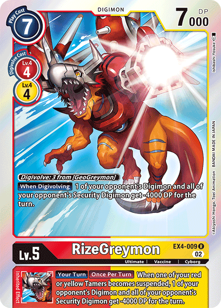 EX4-009R RizeGreymon