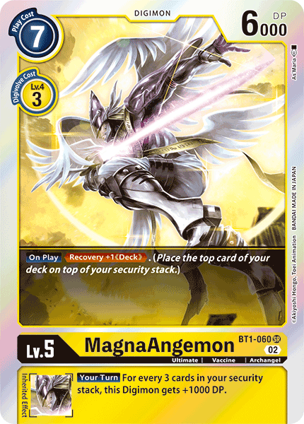 BT1-060SR MagnaAngemon (Resurgence Booster Reprint)