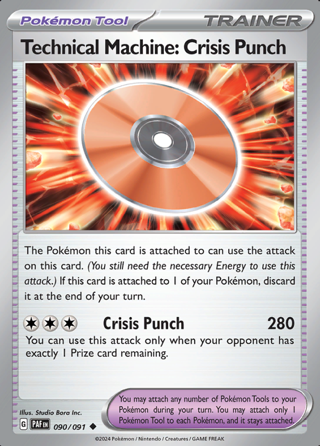 090/091 - Technical Machine: Crisis Punch - Paldean Fates